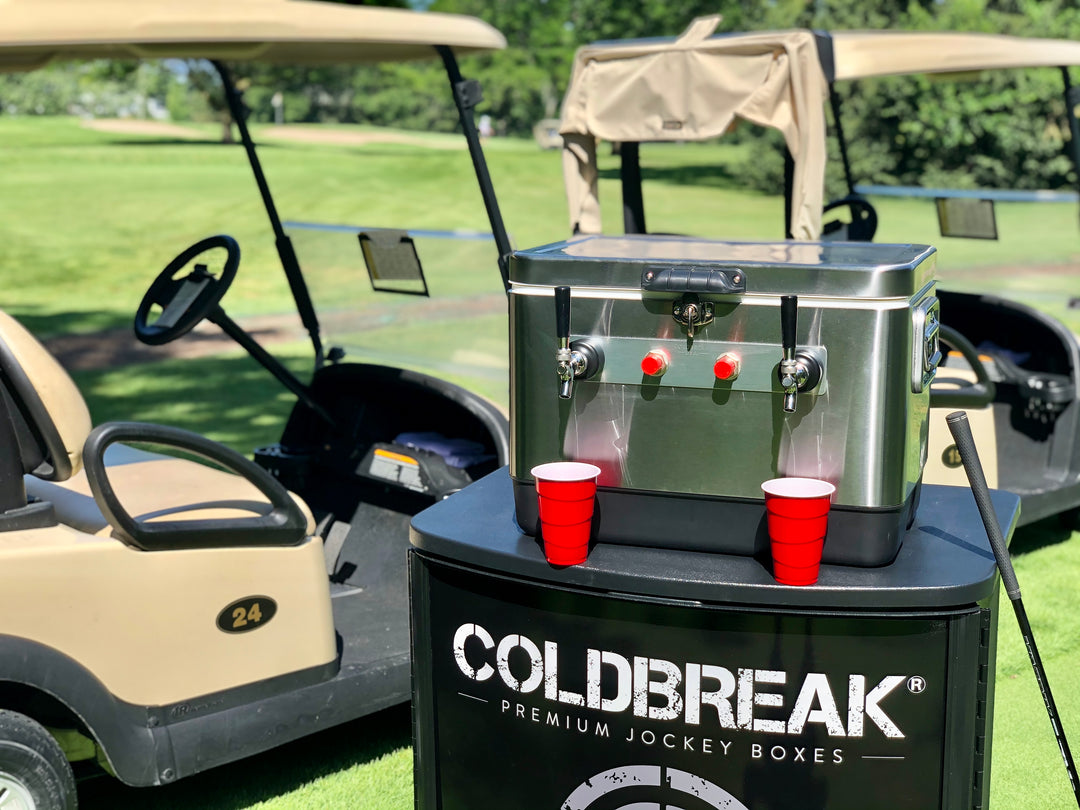 Pour Beer Anywhere on the Golf Course