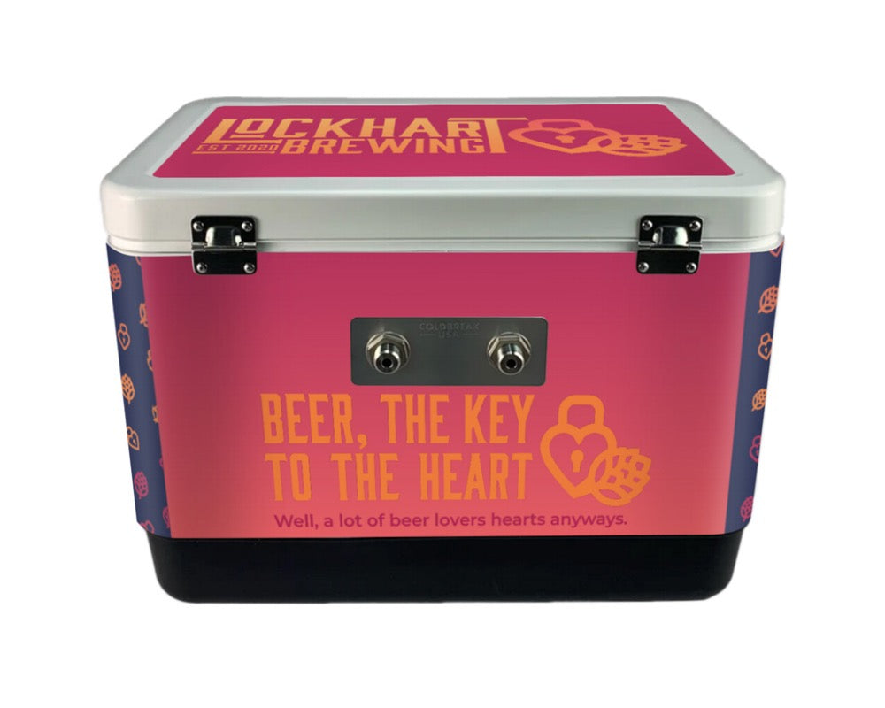 2-Tap Jockey Box, Vinyl Wrapped
