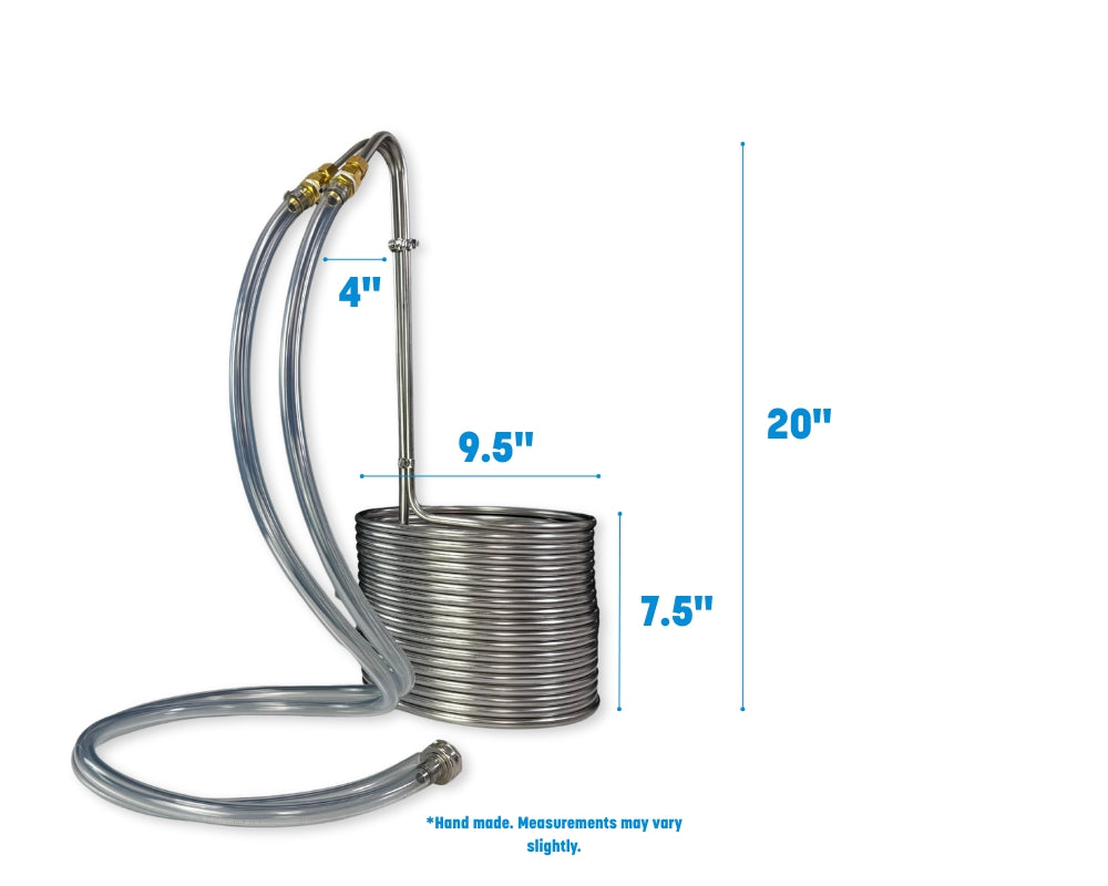 Knockout Immersion Wort Chiller, Stainless Steel
