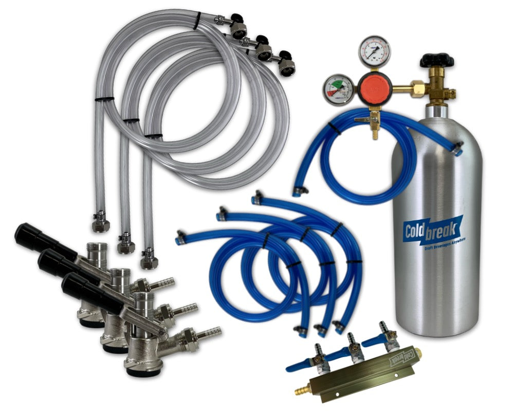 3-Tap CO2 Dispensing Kit