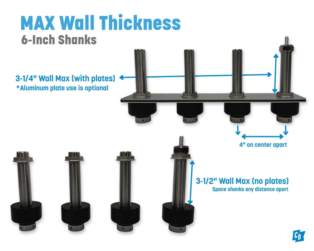 4-Tap Wall Kit