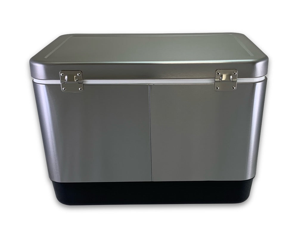 Coldbreak Cooler,54 Quart, Stainless Steel