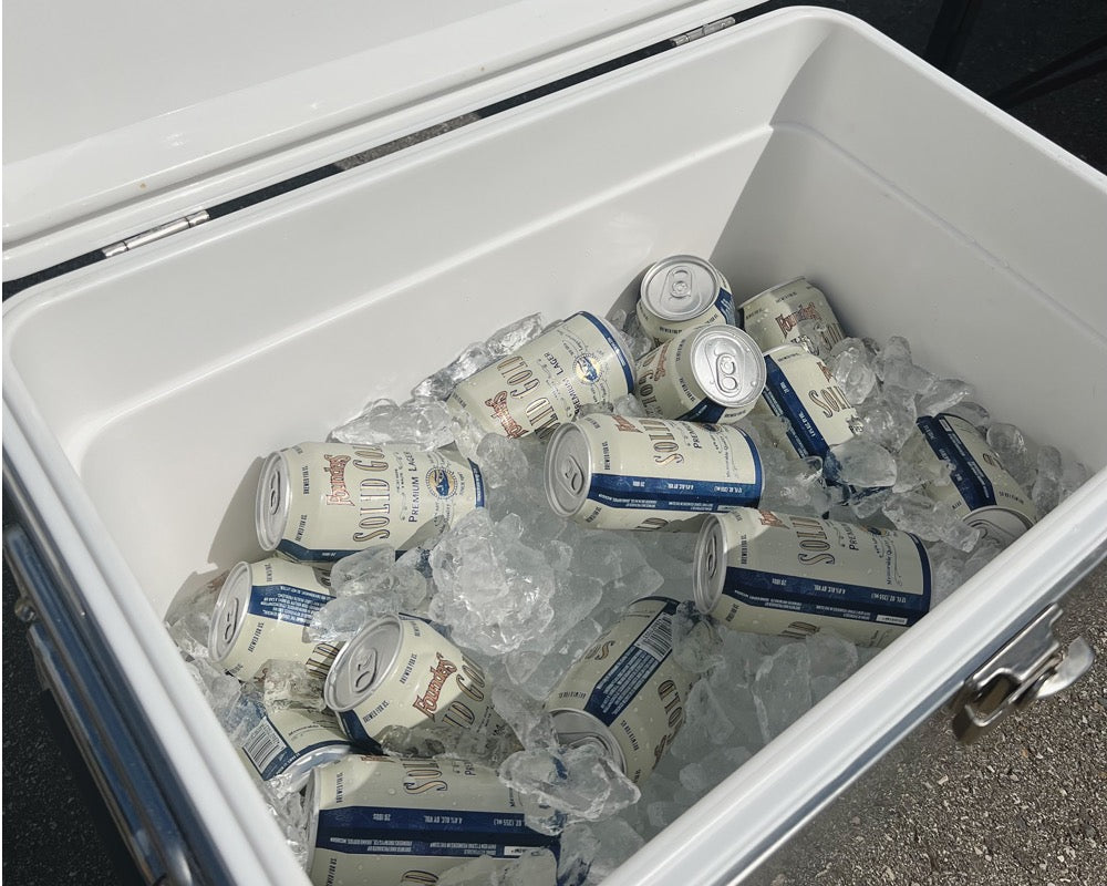 Coldbreak Cooler,54 Quart, Stainless Steel