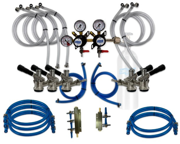 5 tap jockey box dispensing kit