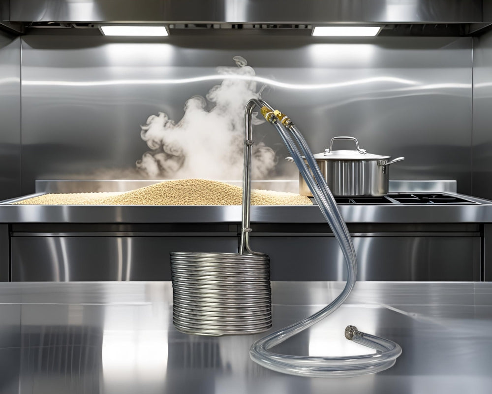 Knockout Immersion Wort Chiller, Stainless Steel