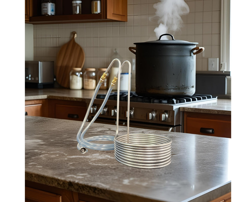 Knockout Immersion Wort Chiller, Stainless Steel