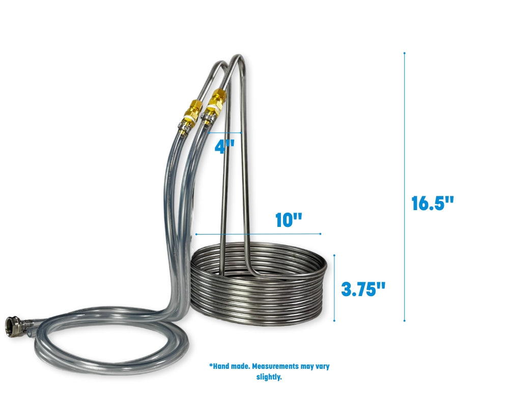 Knockout Immersion Wort Chiller, Stainless Steel