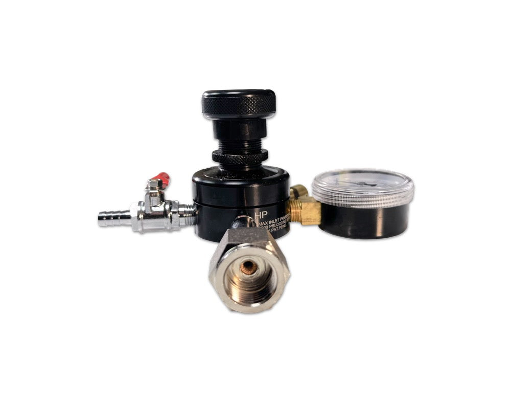 CO2 Regulator with Dual Gauges