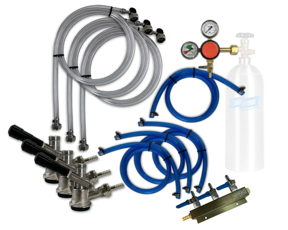 3-Tap CO2 Dispensing Kit