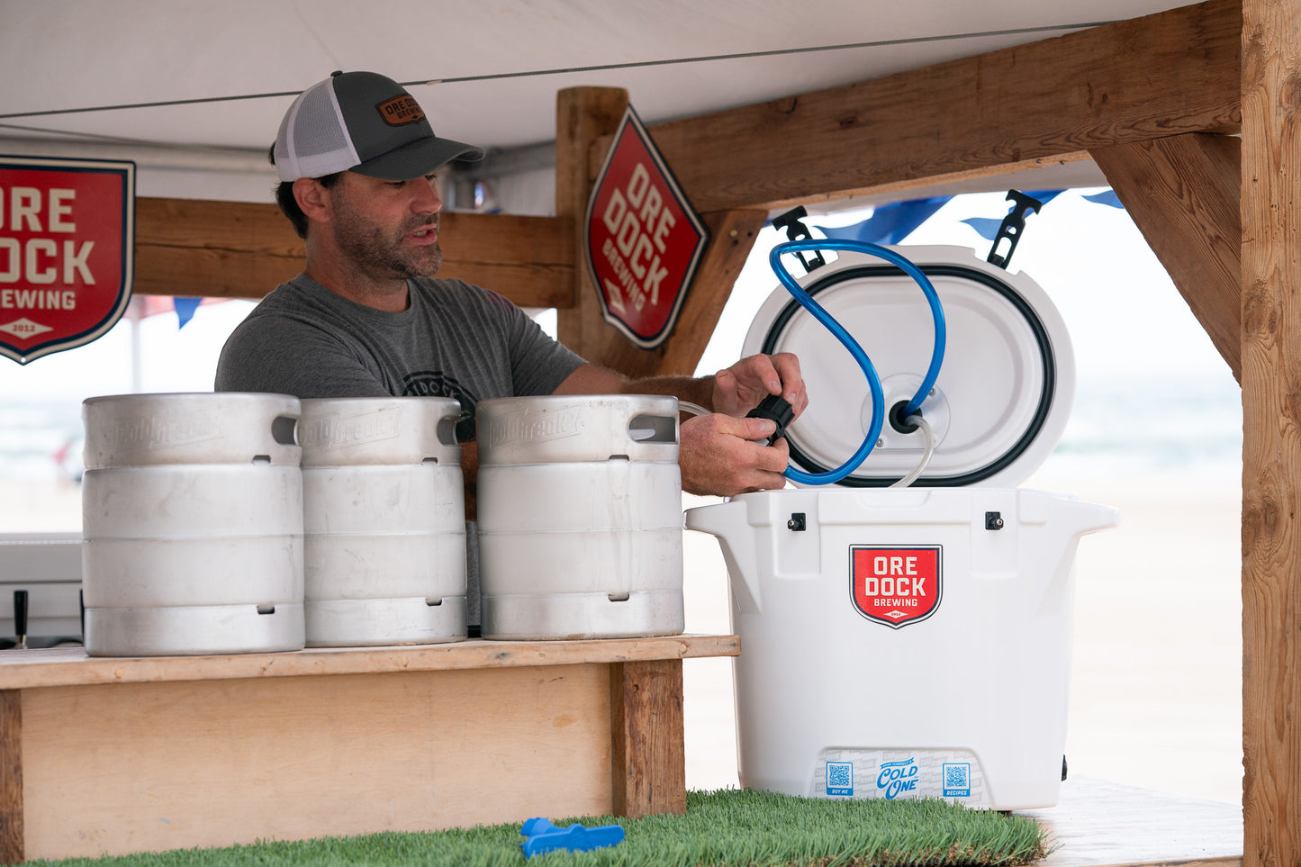 ColdOne™ Portable Kegerator