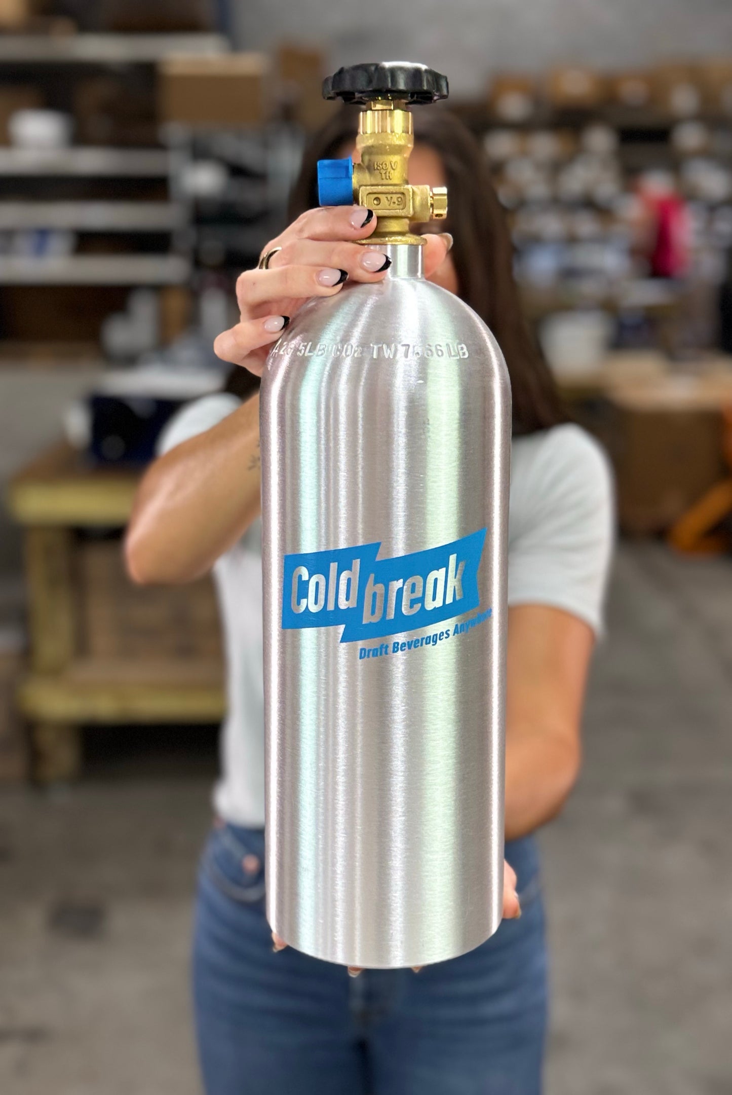 5 LB CO₂ Tank