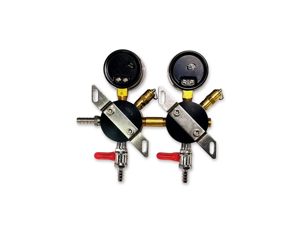 coldbreak secondary regulator 2- tap, back view