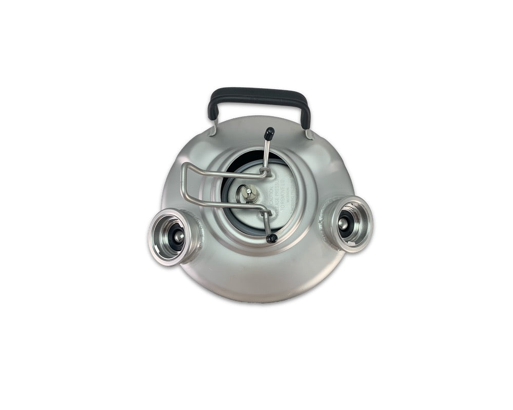 Keg, 4-Gallon Cleaning, Dual Head