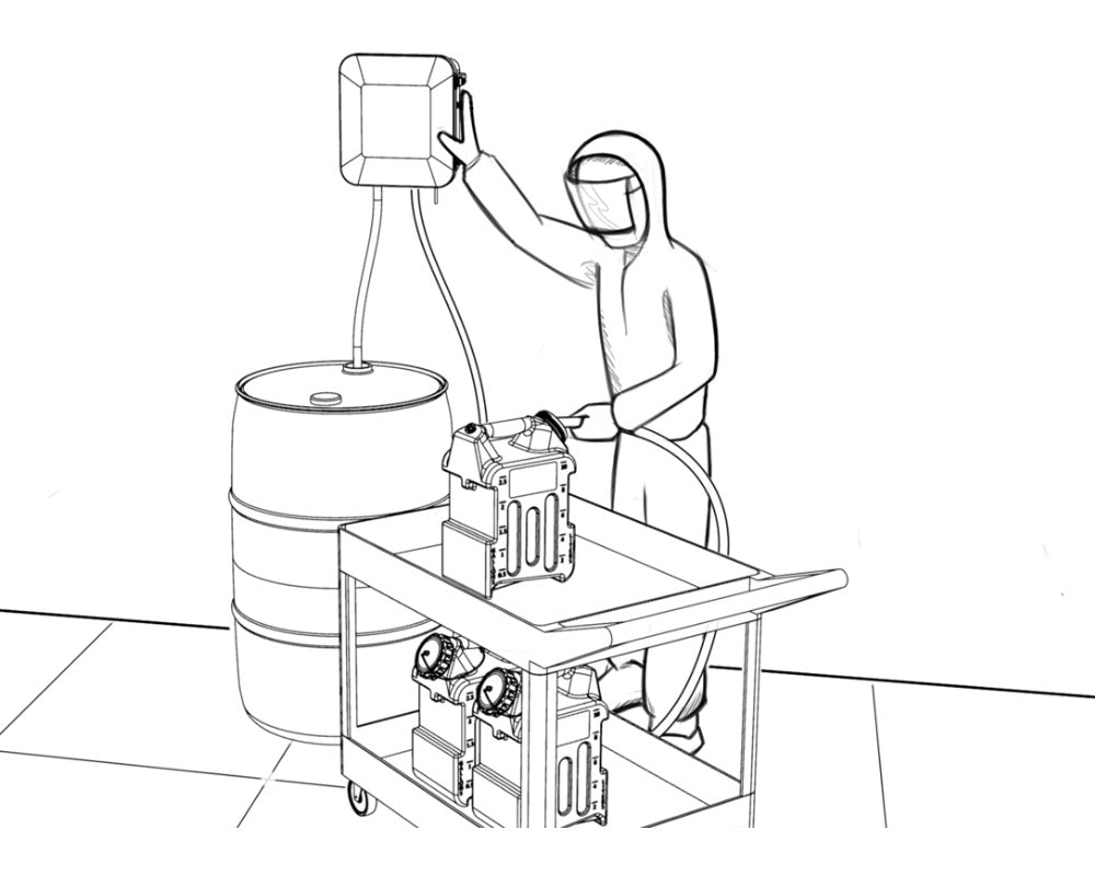 5 Gallon Chemical Jug by FOAMit