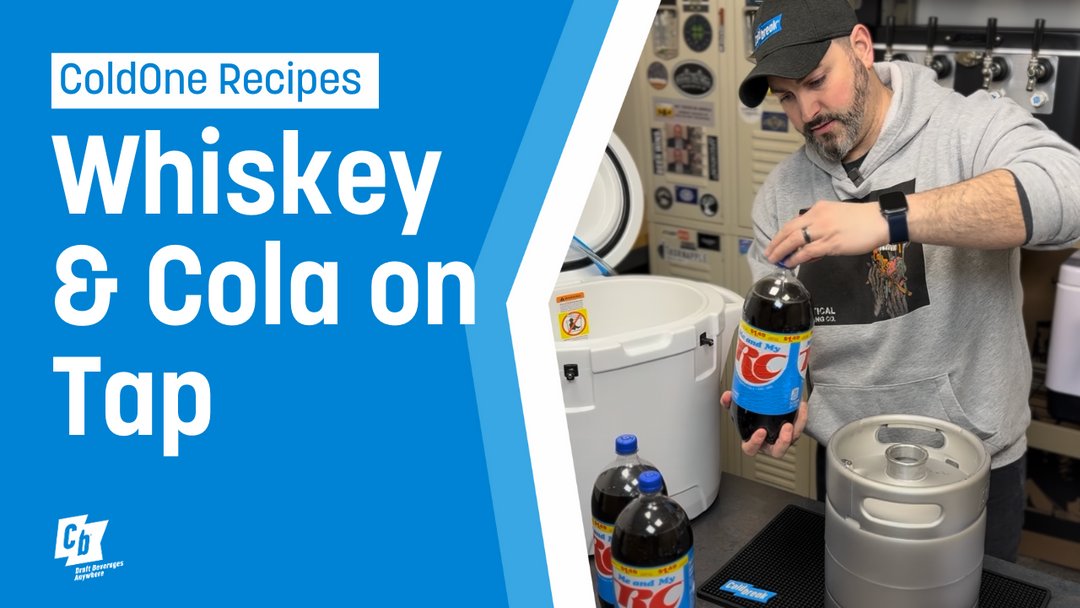 Whiskey & Cola on Tap: The Ultimate Party Cocktail Hack with ColdOne