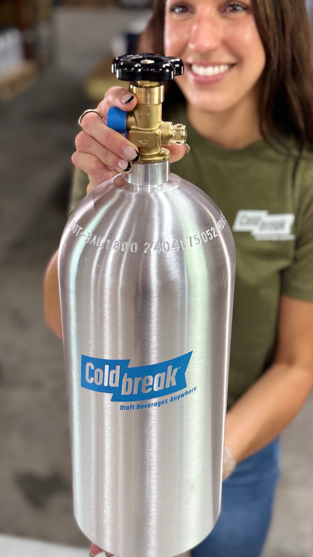 10 LB CO₂ Tank