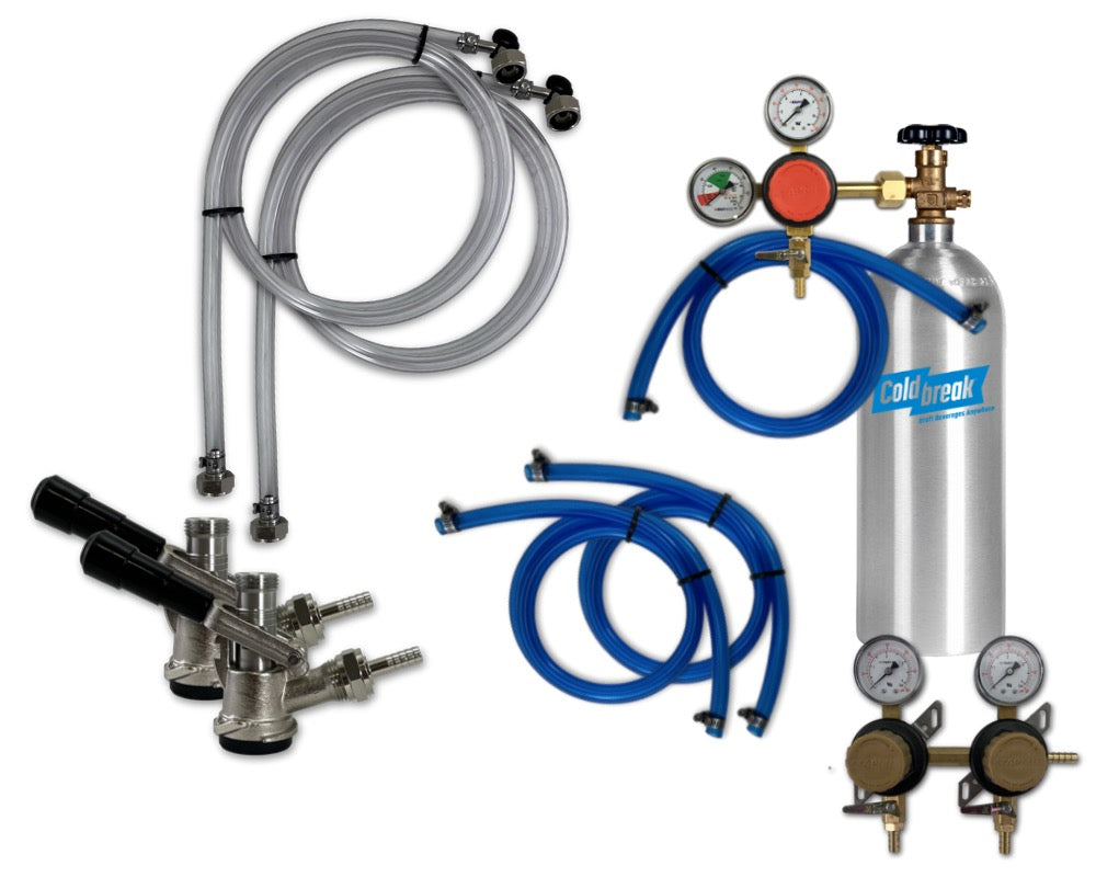 2-Tap Premium CO2 Dispensing Kit