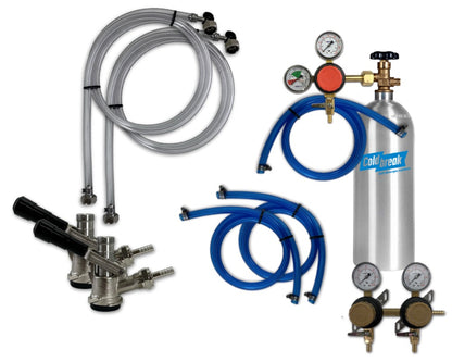 2-Tap Premium CO2 Dispensing Kit