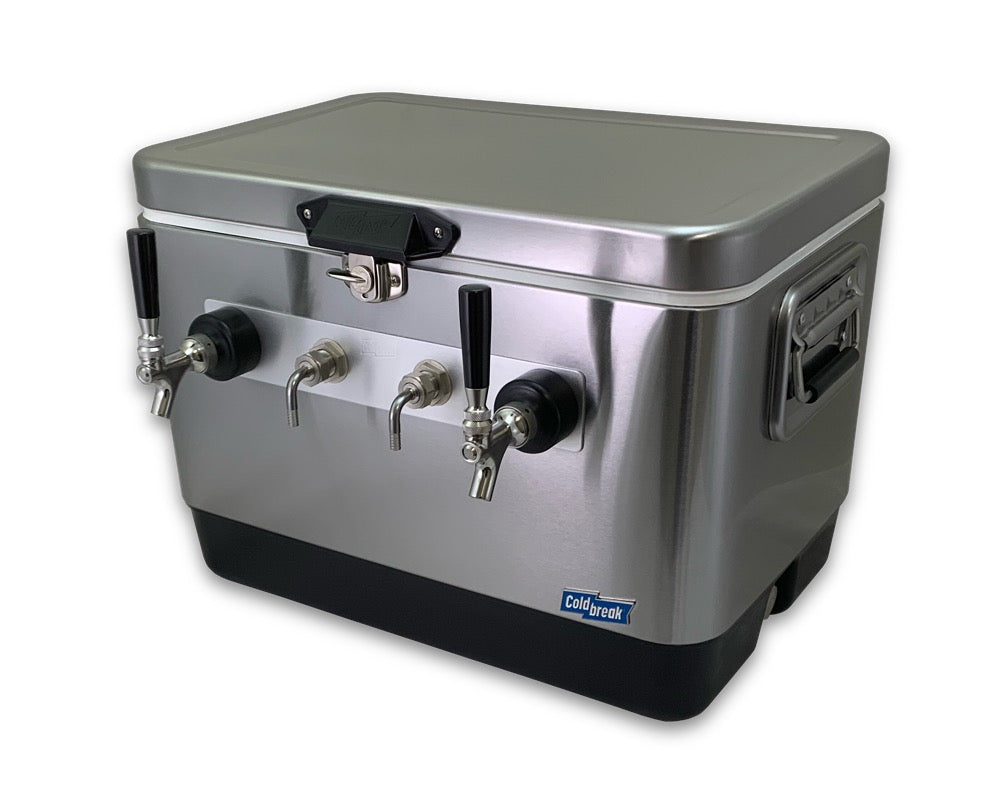 2-Tap Jockey Box, Front Inputs, Dispensing Kit