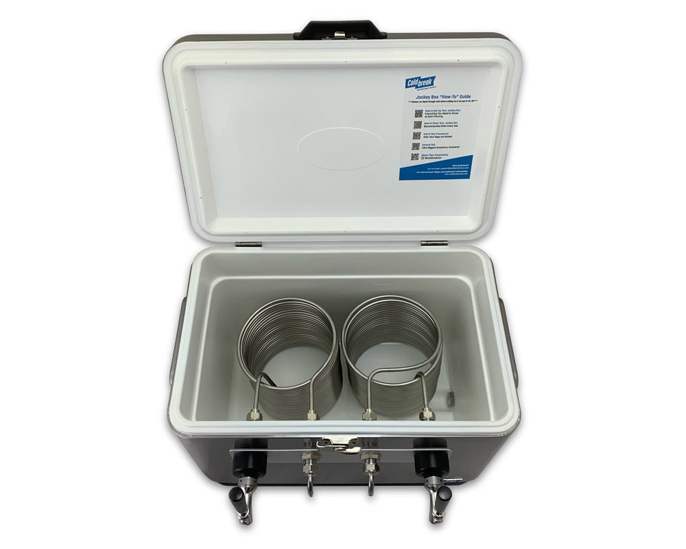 2-Tap Jockey Box, Front Inputs, Dispensing Kit