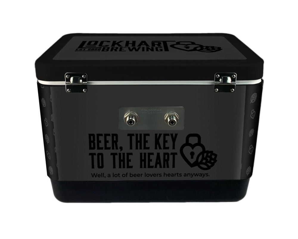 2-Tap Jockey Box, Vinyl Wrapped