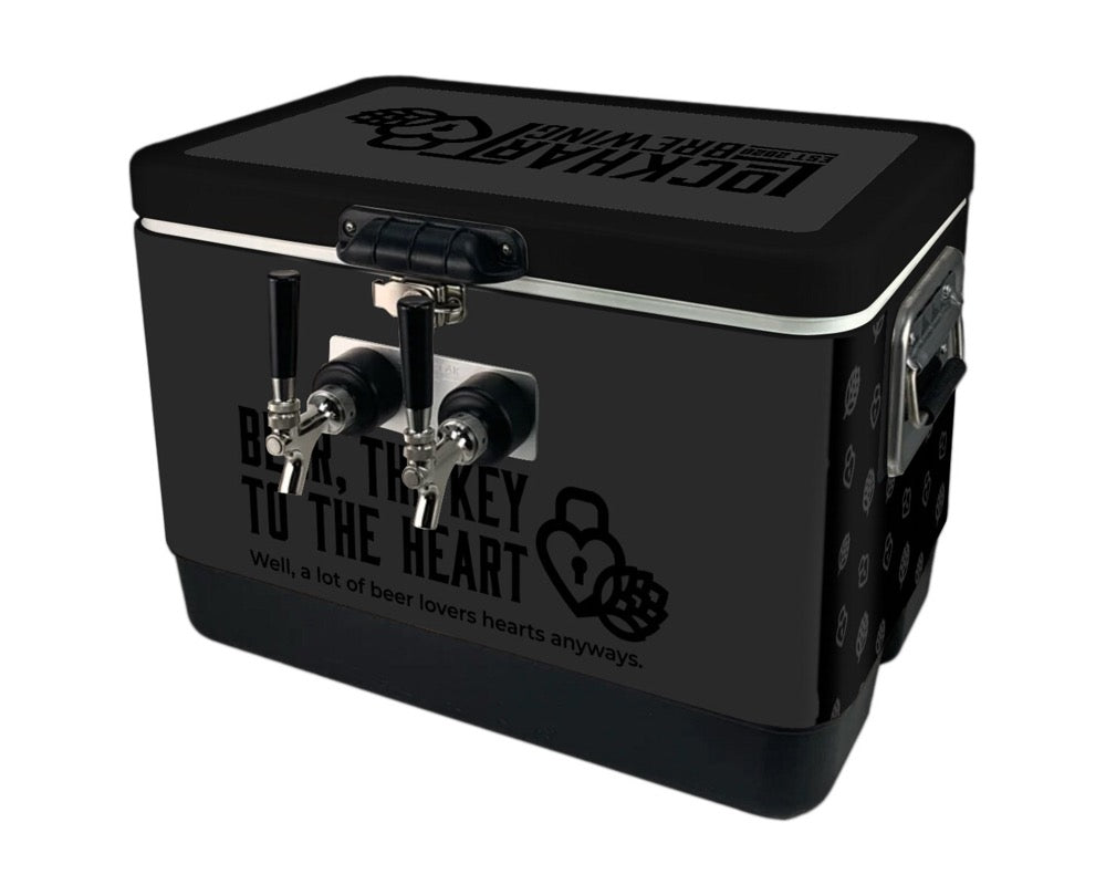 2-Tap Jockey Box, Vinyl Wrapped