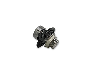 2-inch faucet shank, coldbreak, with 1-inch extension flange