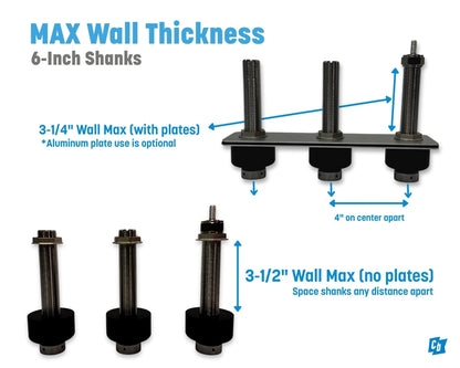 3-Tap Wall Kit