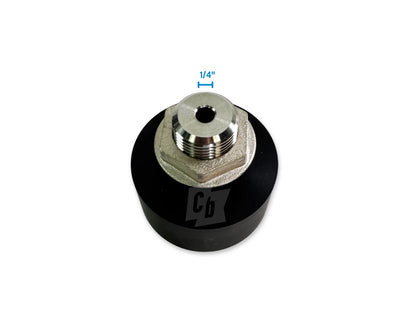 3-inch faucet shank, coldbreak, with 1-inch extension flange