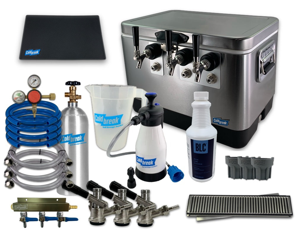 3-Tap Jockey Box, Ultimate Mobile Bar Bundle