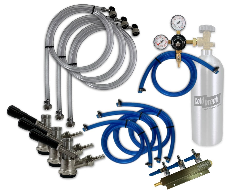 3-Tap Nitrogen Dispensing Kit – Coldbreak