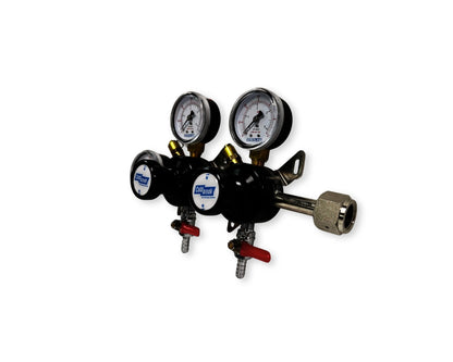 CO2 Dual Regulator, Dual Gauges