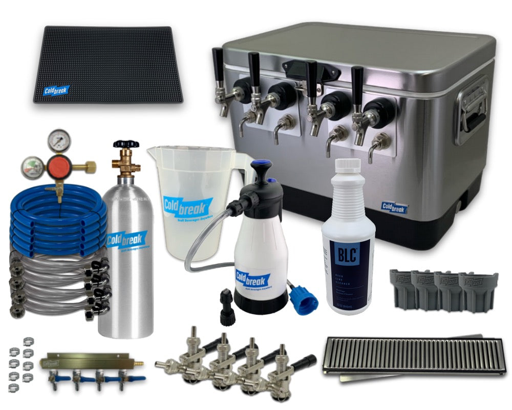 4-Tap Jockey Box, Ultimate Mobile Bar Bundle