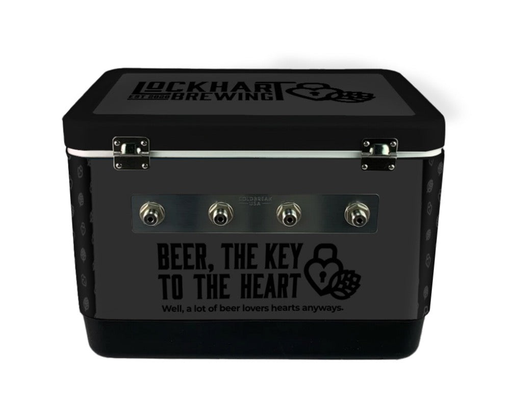 4-Tap Jockey Box, Vinyl Wrapped