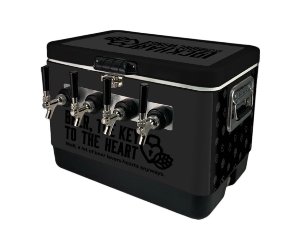 4-Tap Jockey Box, Vinyl Wrapped