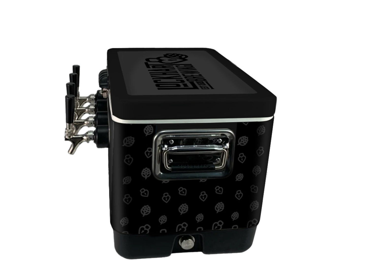 4-Tap Jockey Box, Vinyl Wrapped