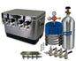4-Tap Jockey Box, Front Inputs, Dispensing Kit