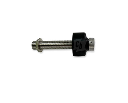 6" faucet shank, coldbreak, with 1-inch extension flange