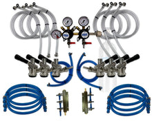 6 tap jockey box dispensing kit