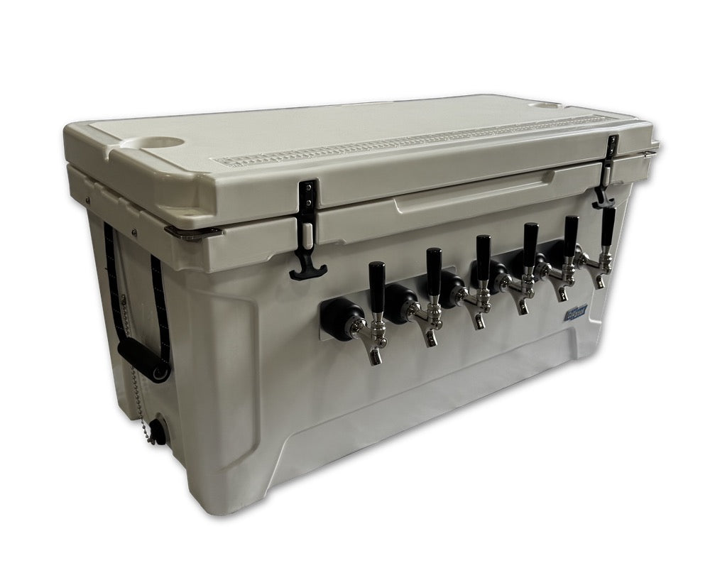 6-Tap Jockey Box, 110 Quart Roto