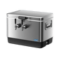 Coldbreak 2-Tap Jockey Box, stainless steel, front right view
