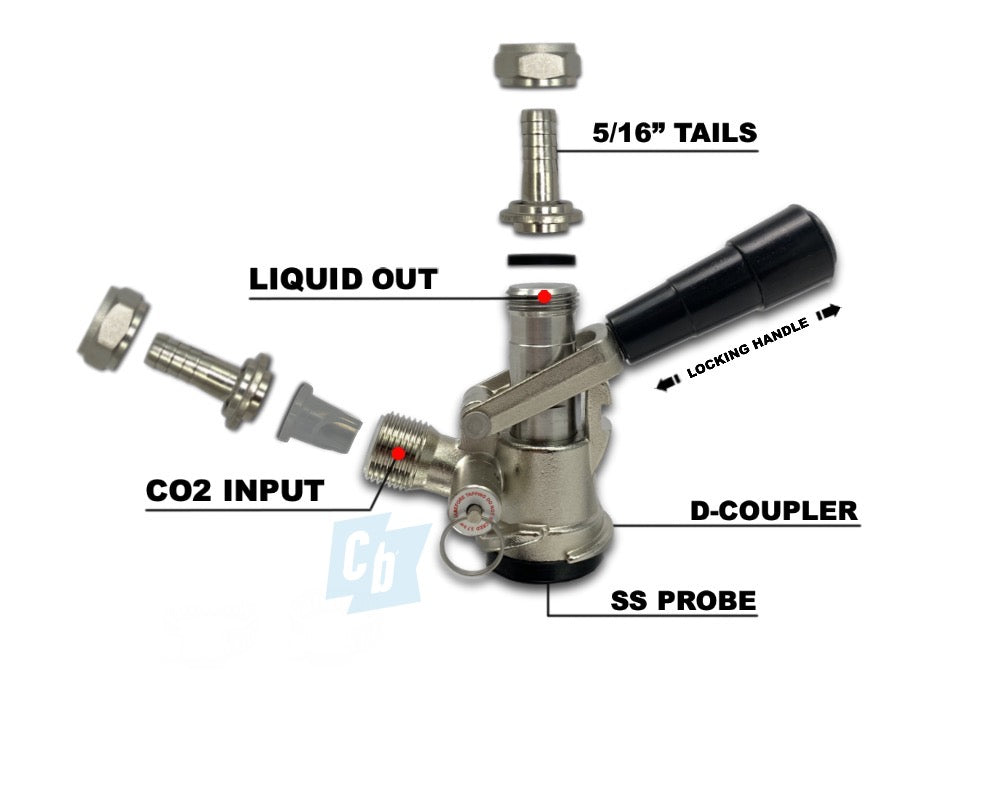 3-Tap Jockey Box, Dispensing Kit