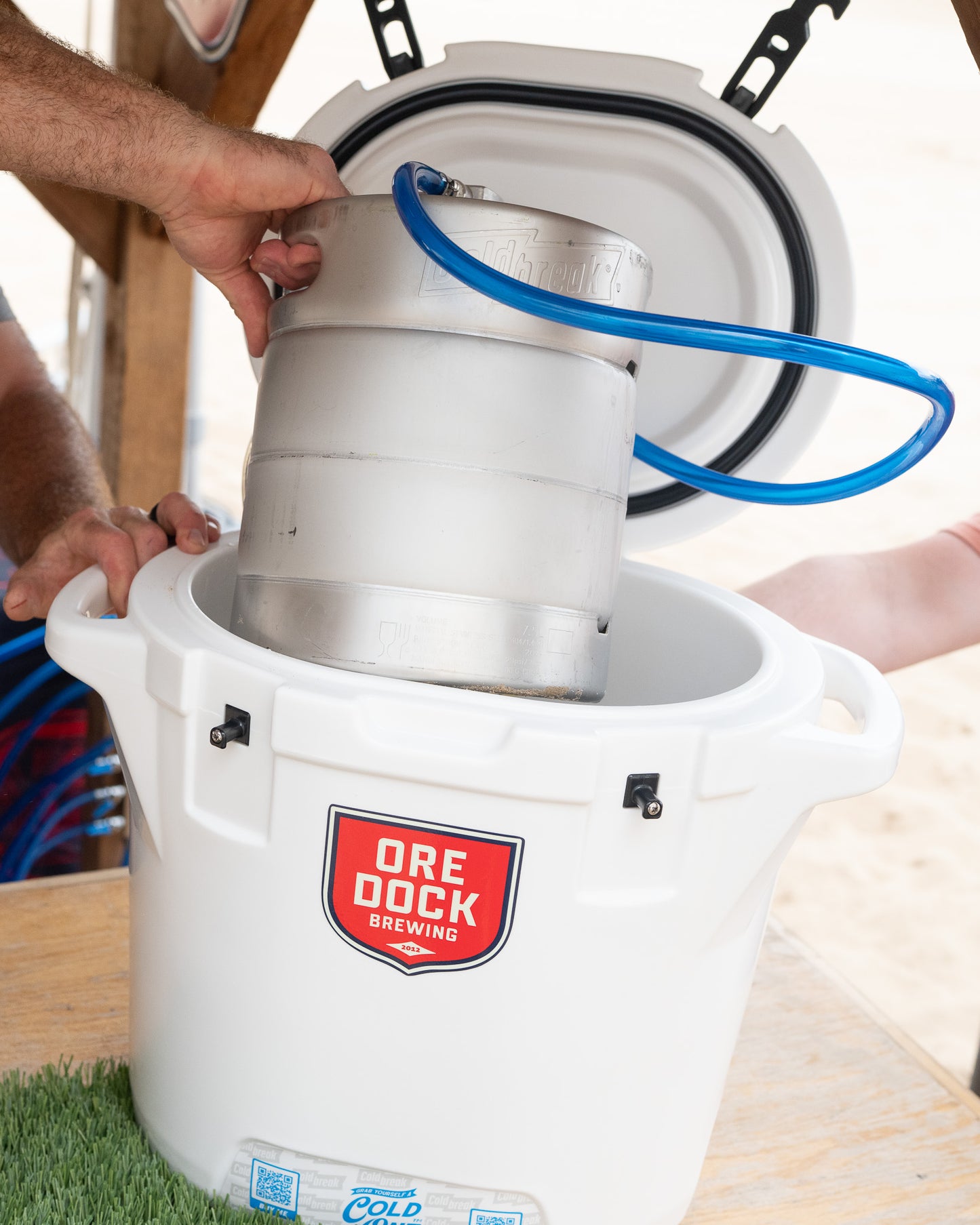 ColdOne™ Portable Kegerator
