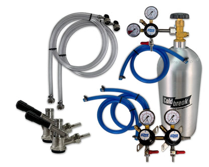 2-Tap Premium CO2 Dispensing Kit