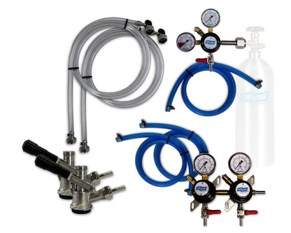 2-Tap Premium CO2 Dispensing Kit