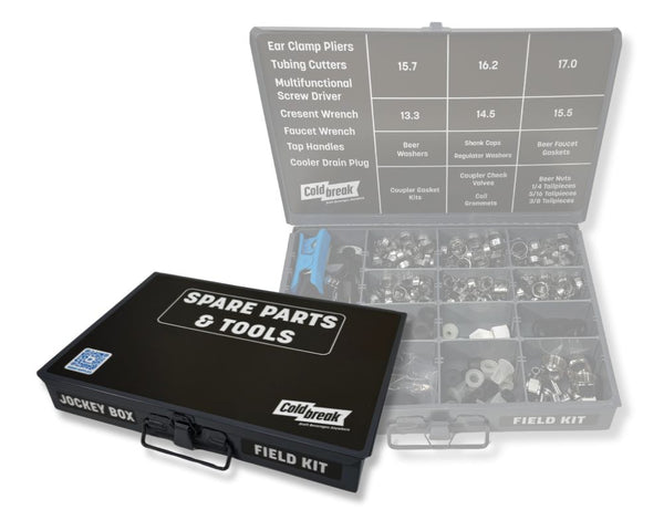 Field Kit, Jockey Box Spare Parts and Tools – Coldbreak
