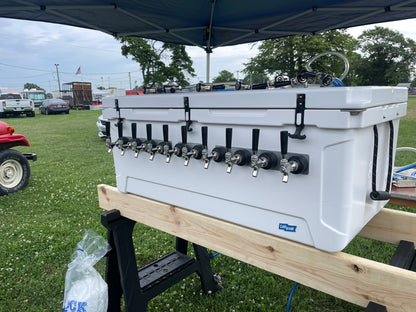 10-Tap Jockey Box, 210 Quart Roto, World's Largest Jockey Box