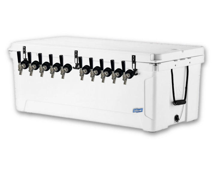 10-Tap Jockey Box, 210 Quart Roto, World's Largest Jockey Box – Coldbreak