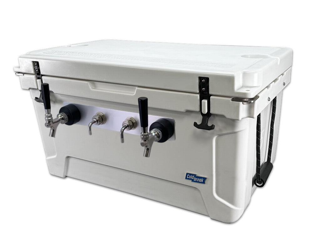 2-Tap Jockey Box, MAX, 65 Quart Roto, Front Inputs