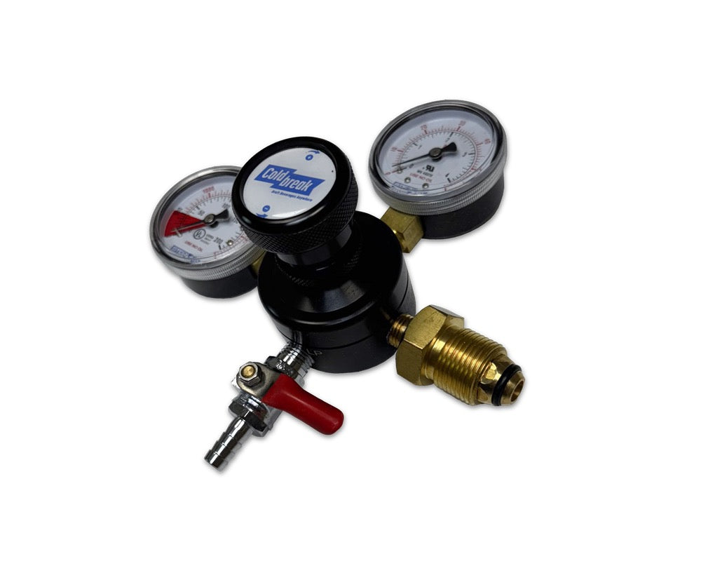 Nitrogen Regulator with Dual Gauges